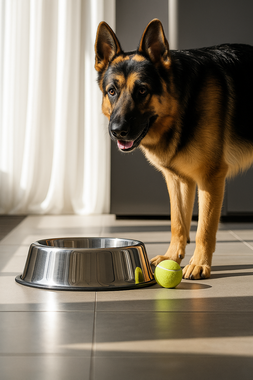 Stainless Steel Pet Bowl – Anti-Skid, Food-Grade & Easy to Clean | For Dogs & Cats