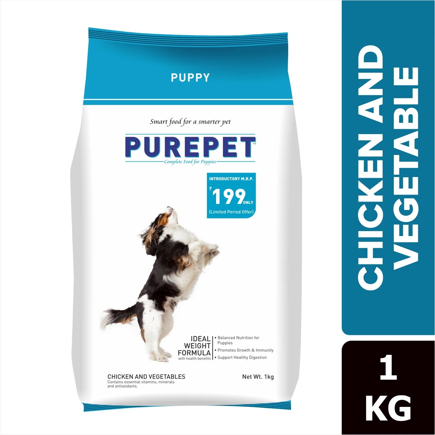 Purepet Puppy Dog Food – Chicken & Vegetable | Complete & Balanced Nutrition