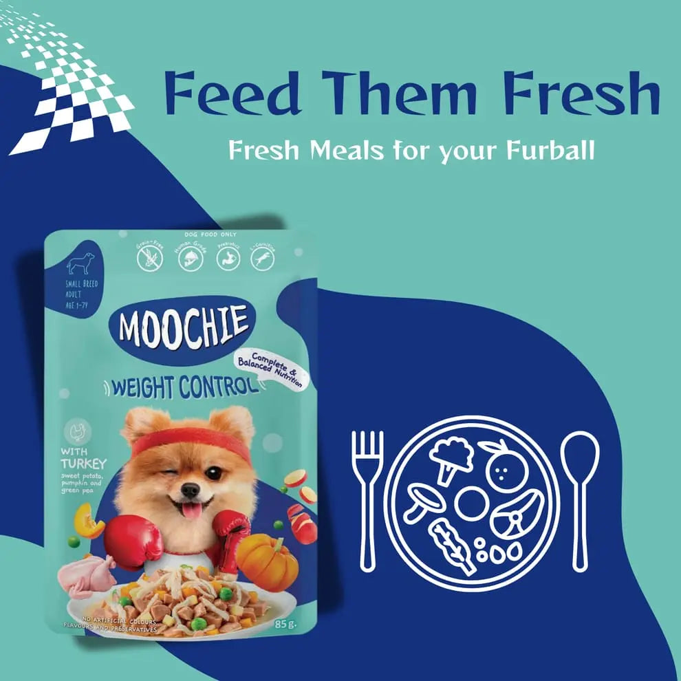 Moochie Weight Control Casserole with Turkey Gravy – Adult Dog Wet Food Nannan