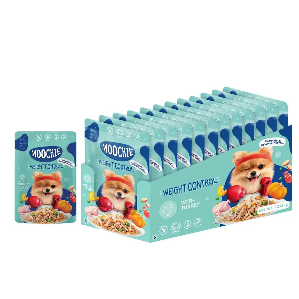 Moochie Weight Control Casserole with Turkey Gravy – Adult Dog Wet Food Nannan