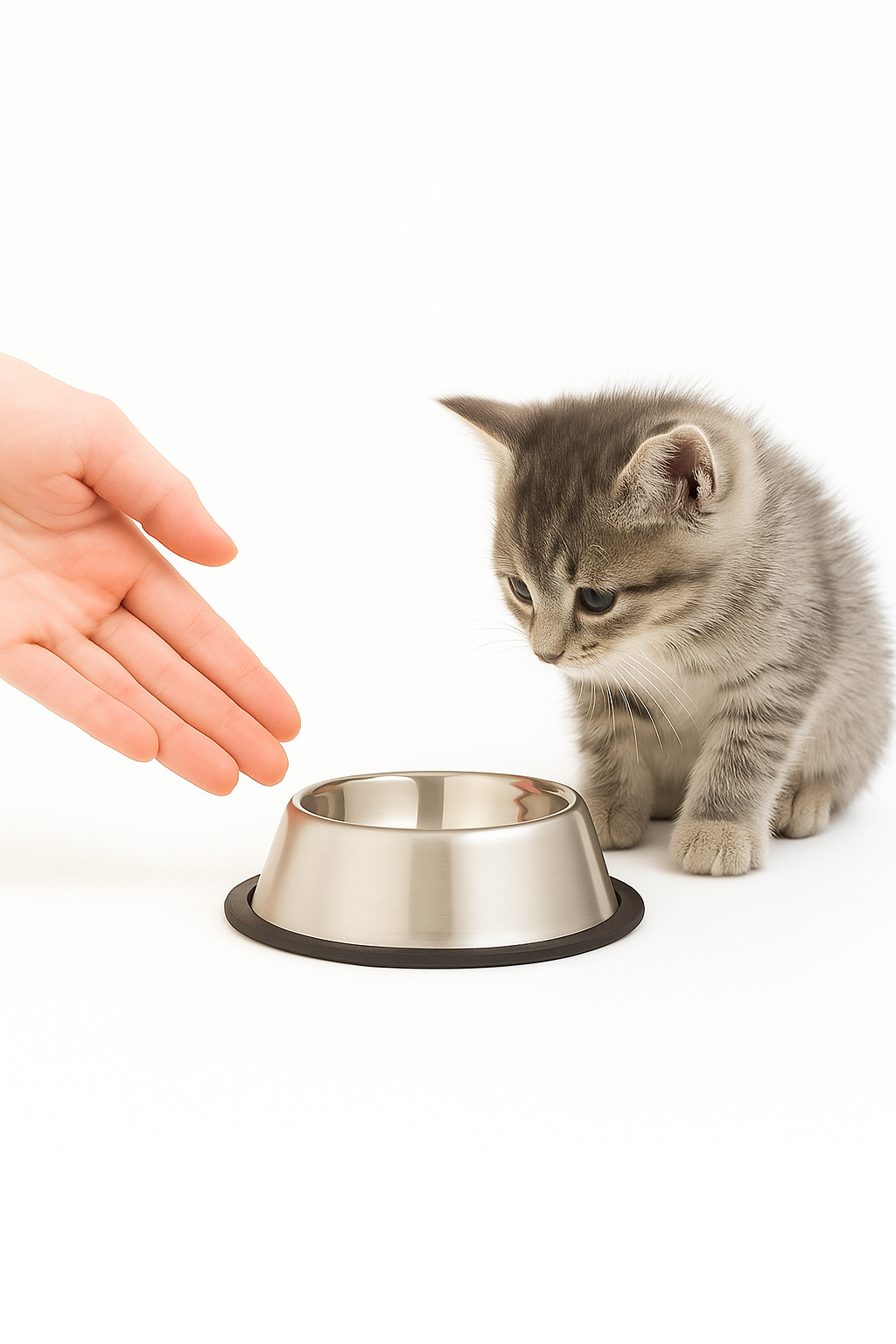 Stainless Steel Pet Bowl – Anti-Skid, Food-Grade & Easy to Clean | For Dogs & Cats