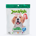 JerHigh Dog Treats – Spinach Flavor Stick | Real Chicken Meat | 70g - 400g Packs Nannan
