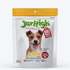 JerHigh Dog Treats – Liver Flavor Stick | Real Chicken Meat | 70g - 400g Packs Nannan