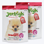 JerHigh Dog Treats – Strawberry Flavor Stick | Real Chicken Meat | 70g - 420g Packs - Nannan