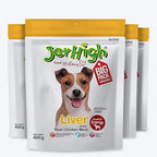 JerHigh Dog Treats – Liver Flavor Stick | Real Chicken Meat | 70g - 400g Packs Nannan