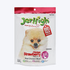 JerHigh Dog Treats – Strawberry Flavor Stick | Real Chicken Meat | 70g - 420g Packs - Nannan