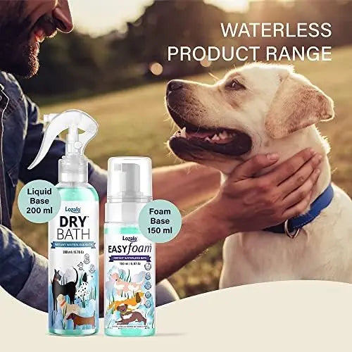 Lozalo - EasyFoam Instant Waterless Bath for Dogs & Cats – 200ml Nannan