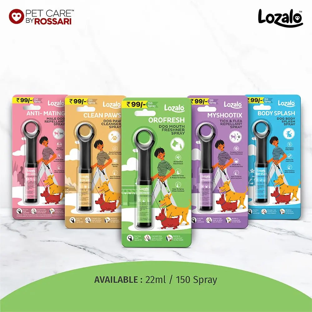 Lozalo Orofresh Mouth Freshener Spray for Dogs (22ml) Nannan