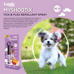 Lozalo Myshootix Tick & Flea Repellent Spray for Dogs (22ml) Nannan