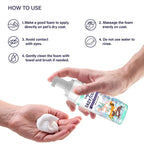 Lozalo - EasyFoam Instant Waterless Bath for Dogs & Cats – 150ml Nannan