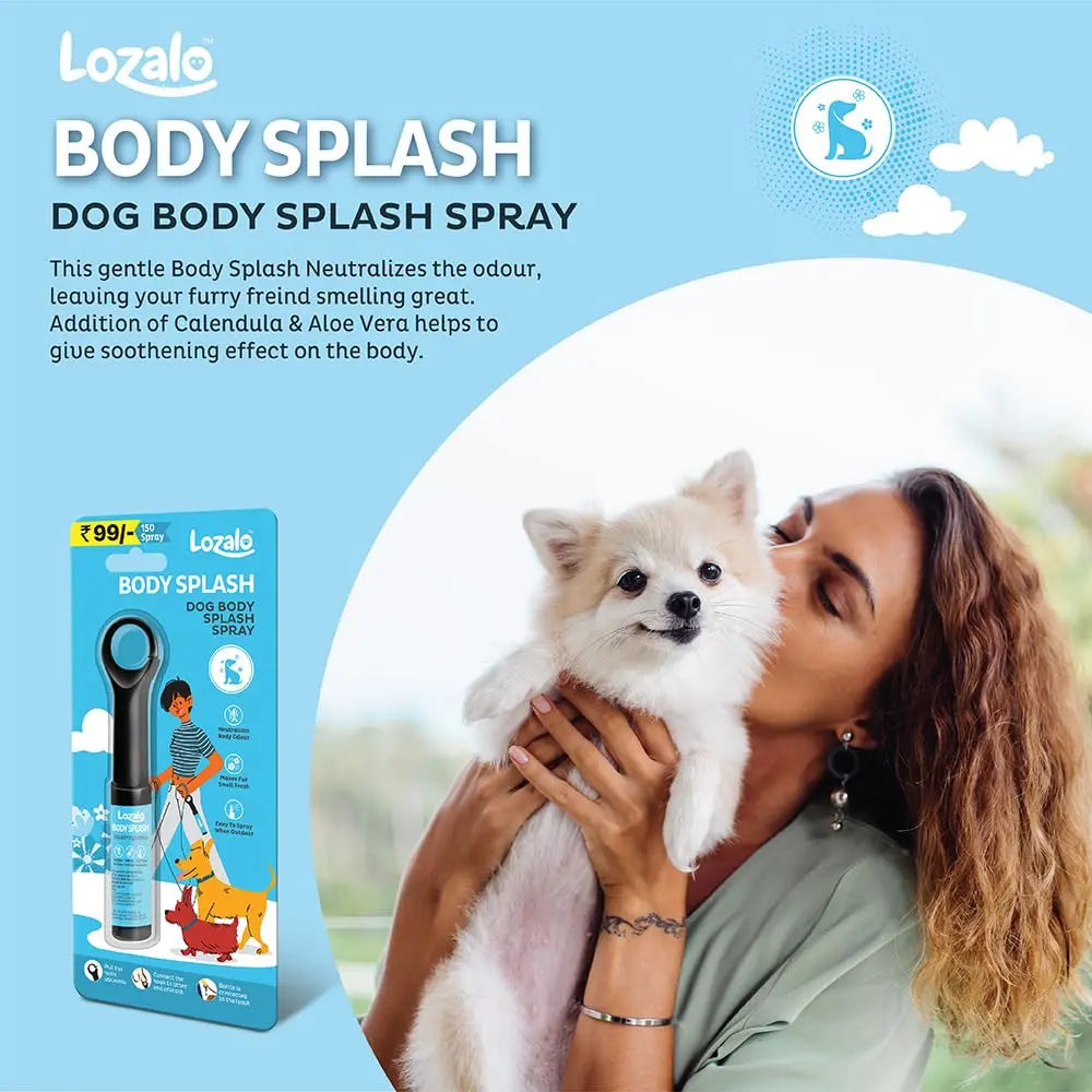 Lozalo Body Splash Spray for Dogs (22ml) Nannan