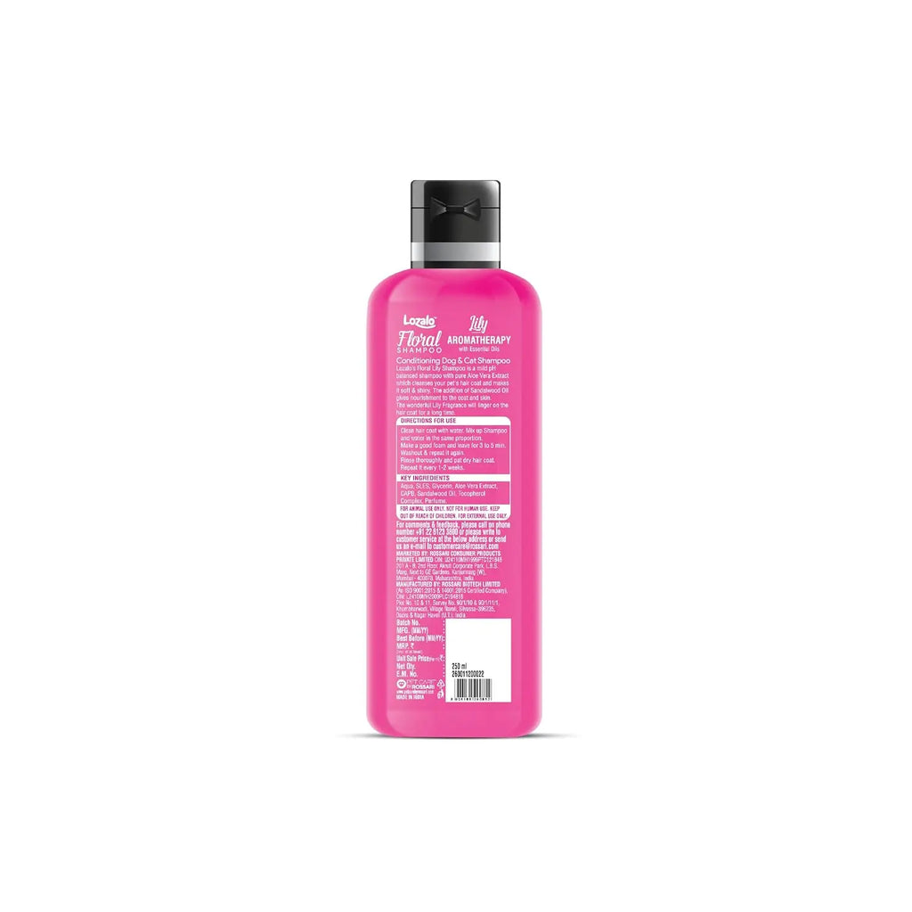 Lozalo Floral Shampoo – Lily (For Dogs & Cats) Nannan
