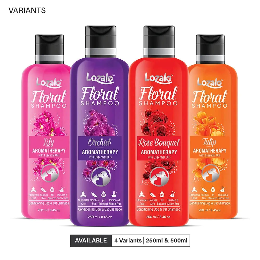 Lozalo Floral Shampoo – Lily (For Dogs & Cats) Nannan