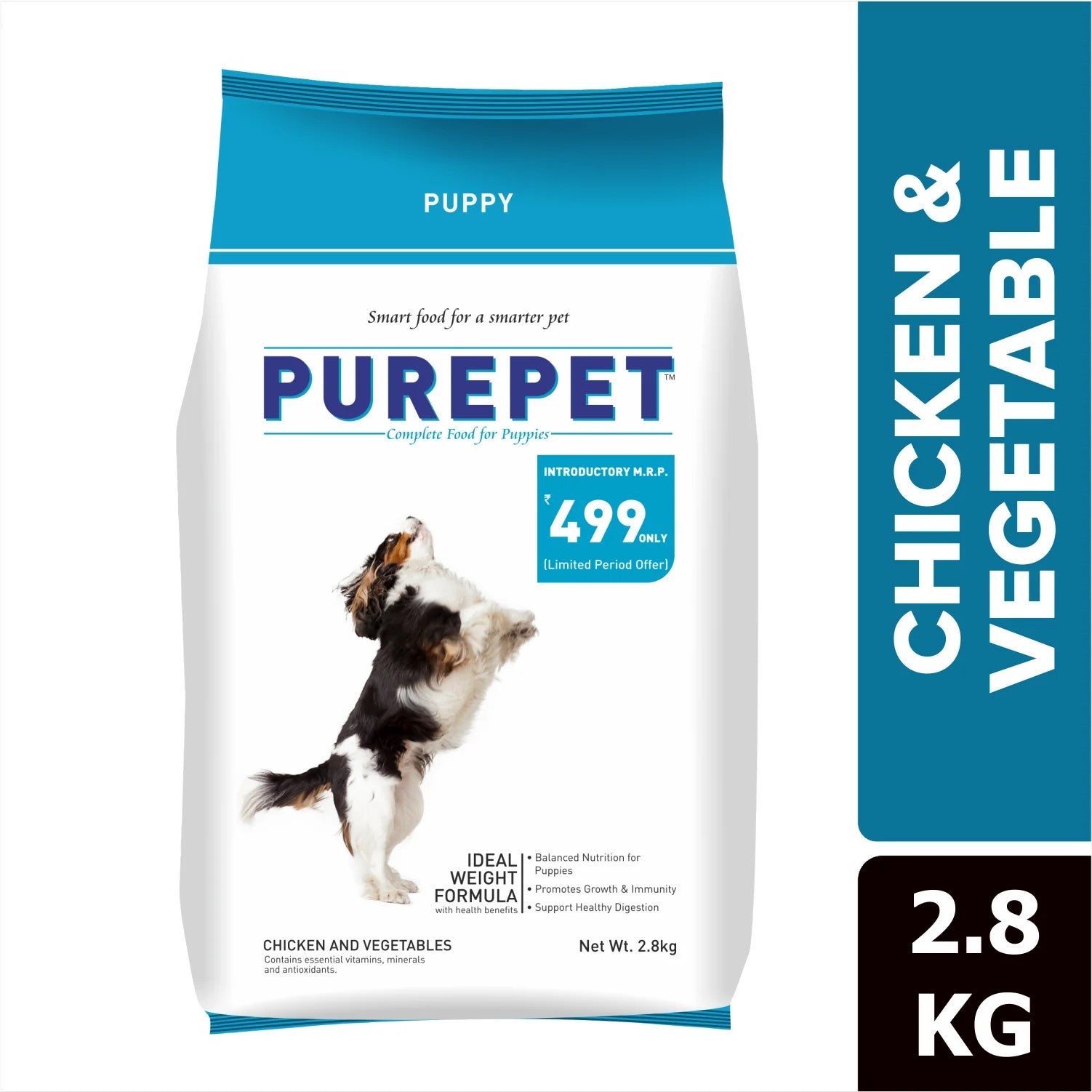 Purepet Puppy Dog Food – Chicken & Vegetable | Complete & Balanced Nutrition