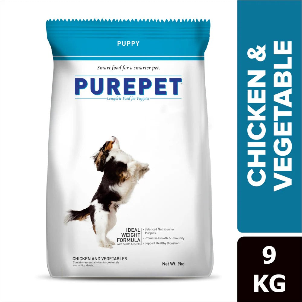 Purepet Puppy Dog Food – Chicken & Vegetable | Complete & Balanced Nutrition