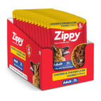 Zippy Chicken & Liver Chunks in Gravy for Adult Dogs (85g) Nannan