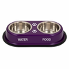 Nannan Double Dinner Bowl for Puppies & Kittens - Extra Small Size 200ml x 2