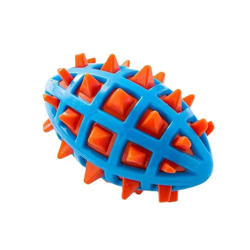 Squeaky Spike Rugby Toy Nannan