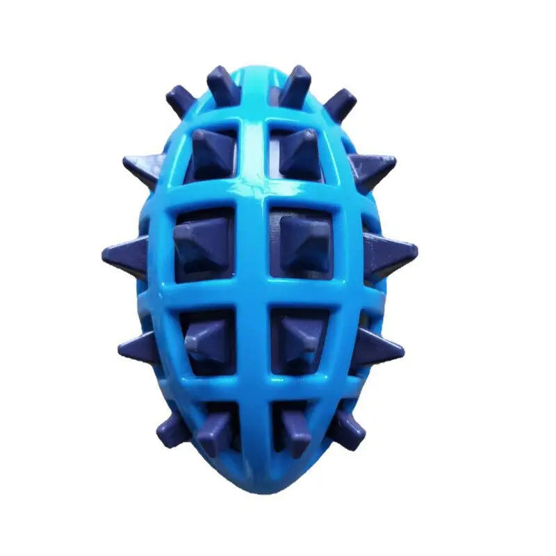 Squeaky Spike Rugby Toy Nannan