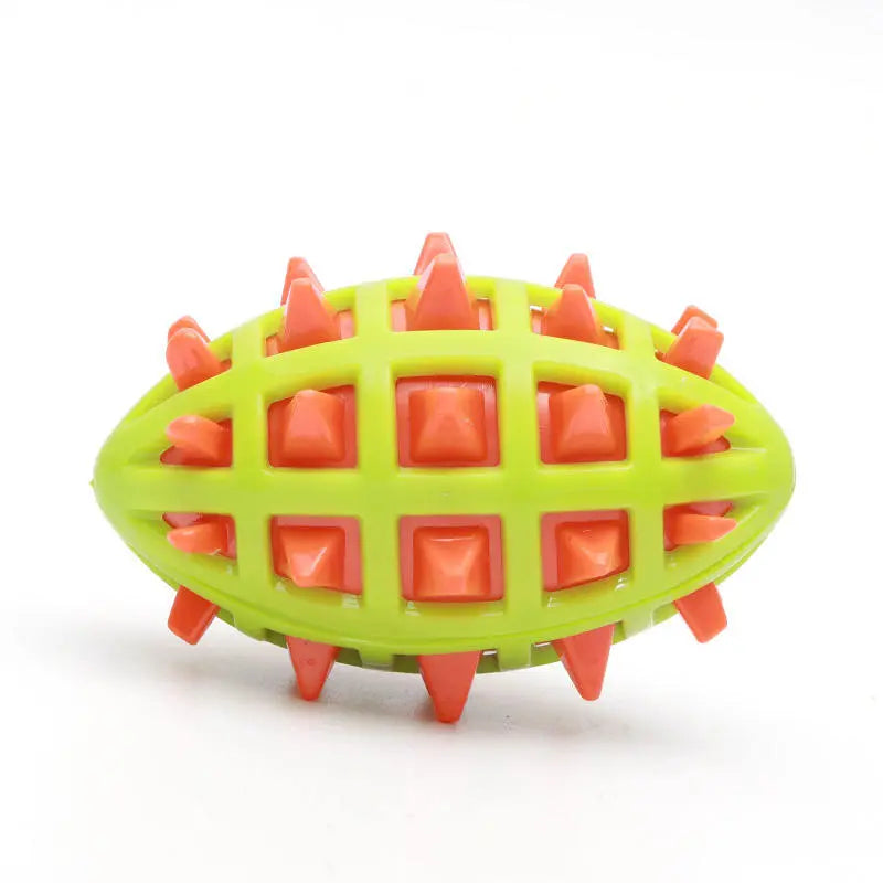 Squeaky Spike Rugby Toy Nannan