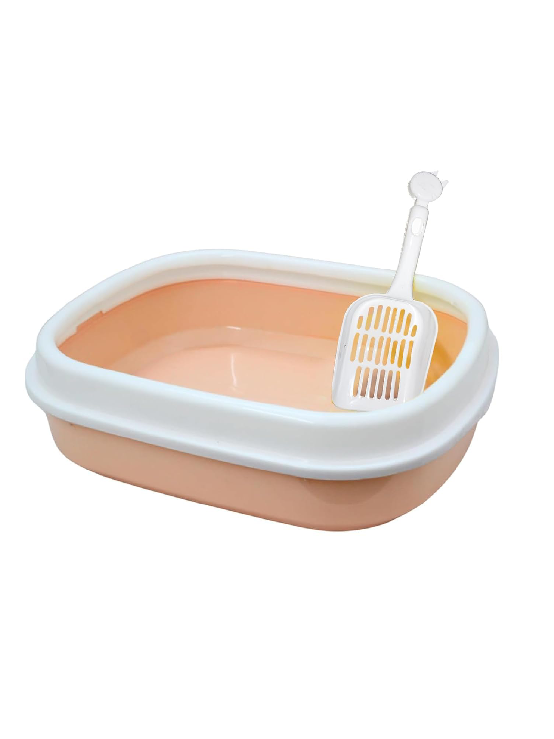 Nannan Premium Cat Litter Tray with Scoop – Easy to Clean & Stylish