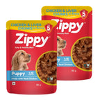 Zippy Chicken & Liver Chunks in Gravy for Puppy (85g) Nannan