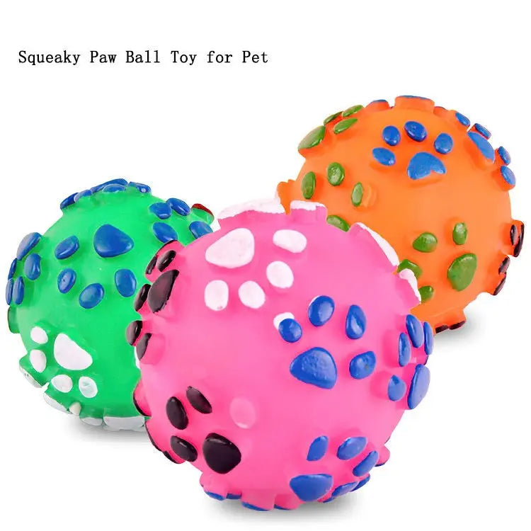 Squeaky - Ball with Paw Engraved Nannan