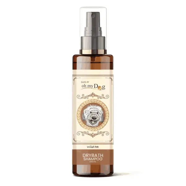 Oh My Dog - Wild Pet Dry Bath Shampoo for Dogs – 200ml Nannan