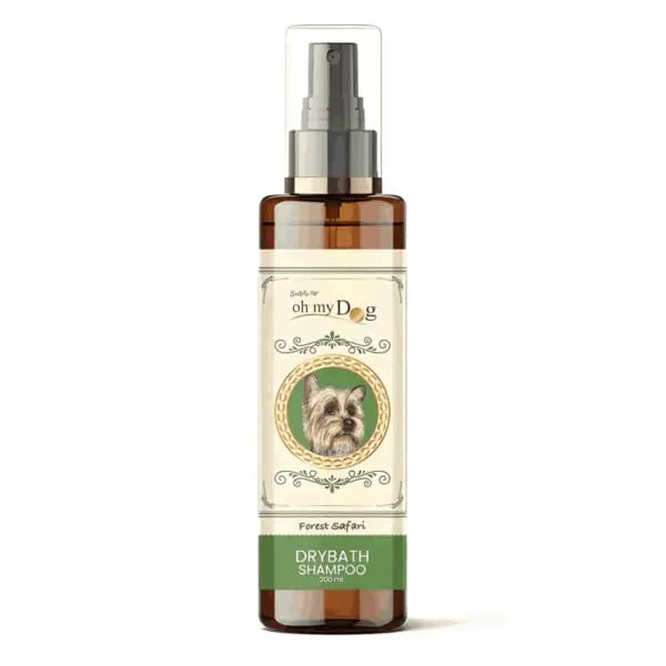 Oh My Dog - Forest Safari Dry Bath Shampoo for Dogs – 200ml Nannan