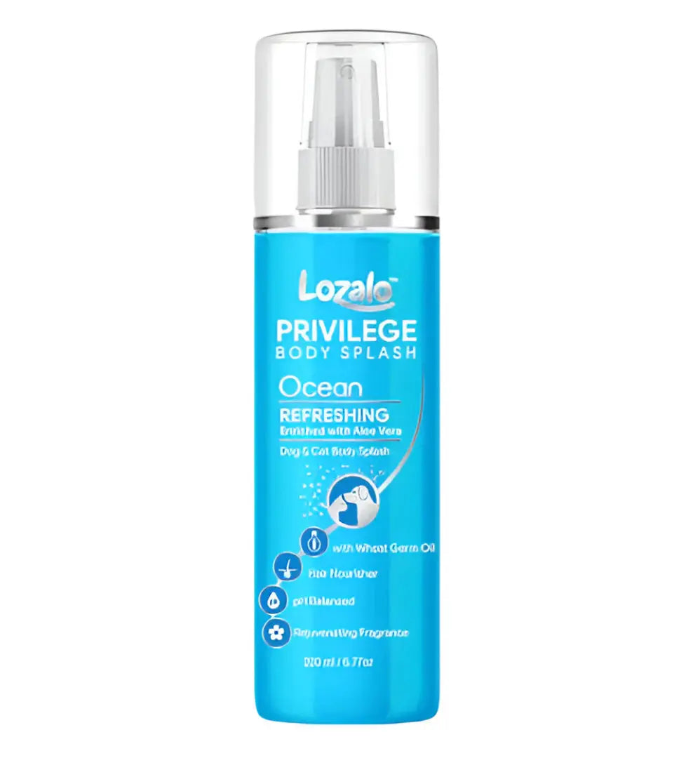 Lozalo Privilege Body Splash Ocean for Dogs & Cats – 200ml Nannan
