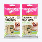 Gnawlers - Calcium Milk Bone Dog Treats – Small Breed | Dental Chews for Dogs - 850g (90 Pieces Pack) Nannan
