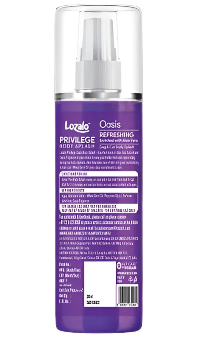 Lozalo Privilege Body Splash Oasis for Dogs & Cats – 200ml Nannan