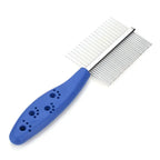 Dual-Sided Pet Grooming Comb for Dogs & Cats | Stainless Steel Teeth Nannan